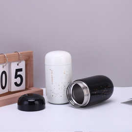 星空双层不锈钢保温杯 便携迷你水杯大肚杯 广告礼品杯子商务礼品