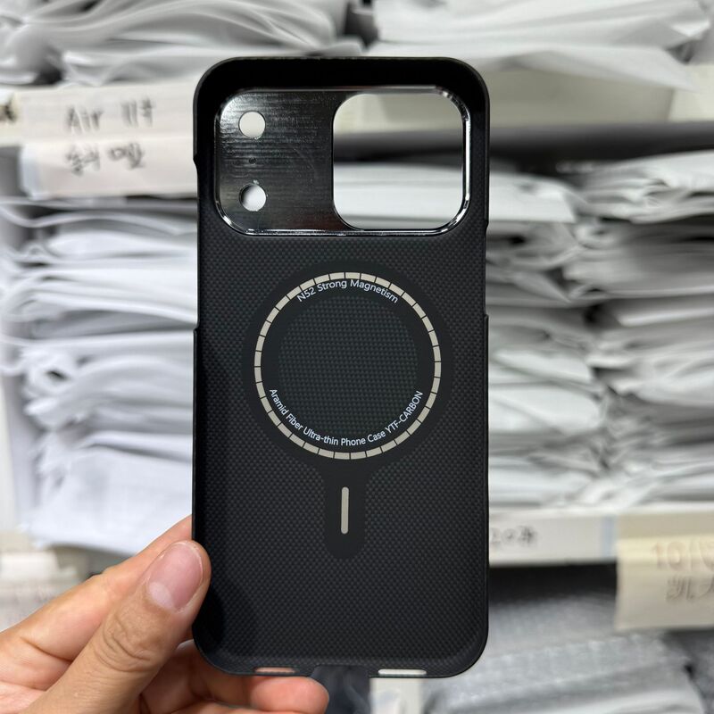 适用于苹果17promax手机壳凯夫拉iPhone17pro芳纶纤维磁吸保护套|undefined
