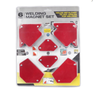 6Pc Piece Set Magnetic Welding Positioner Angle Holder Magnetic Welding Hardware Tools