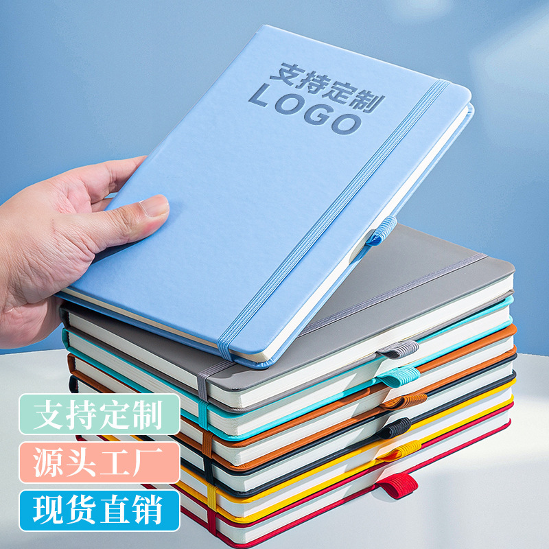 Cross-Border A5 Notebook Set with Straps, Customizable Logo, High Aesthetic Value, Amazon Notepad, Student Record Journal Cross-Border A5 Notebook Set with Straps, Customizable Logo, High Aesthetic Value, Amazon Notepad, Student Record Journal