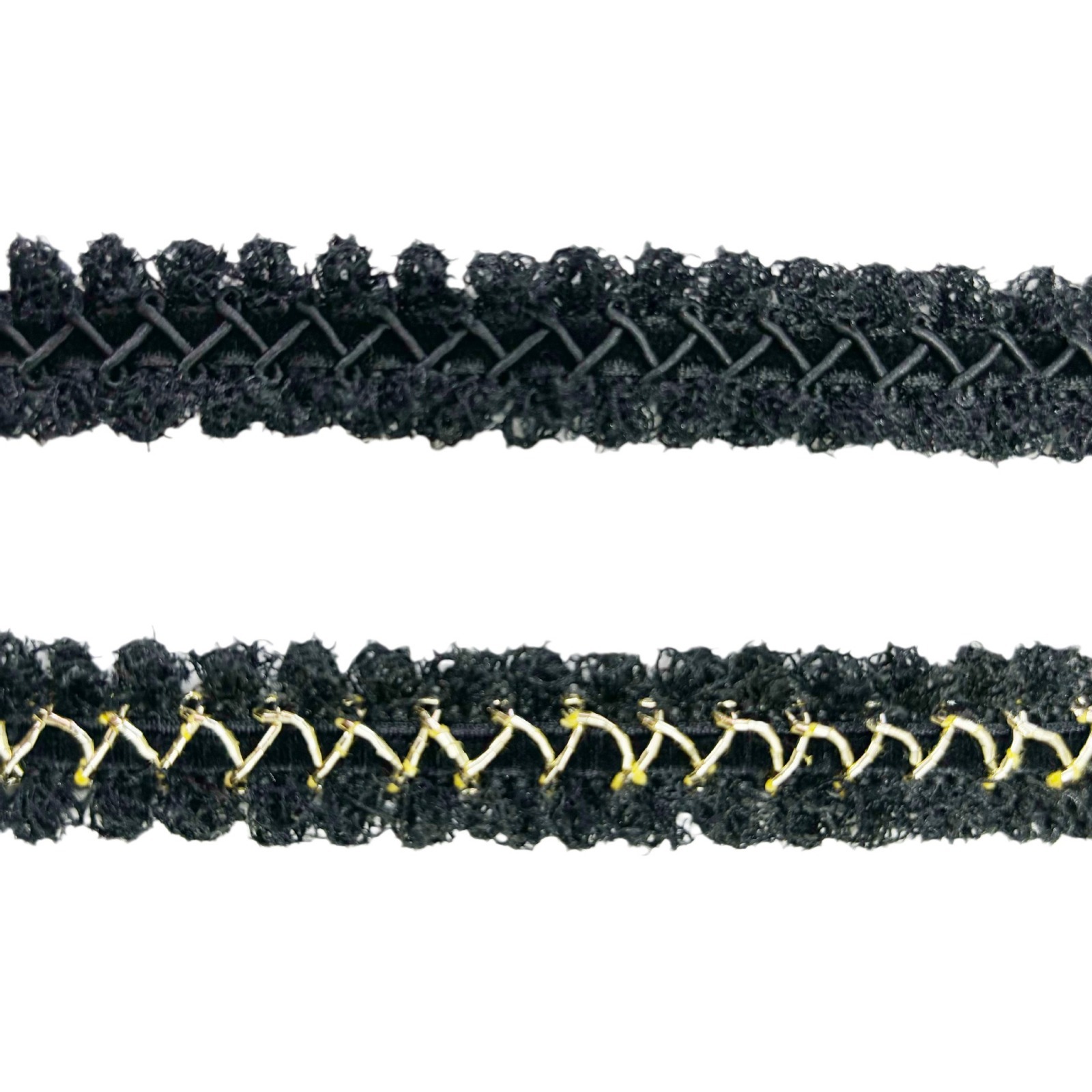 En stock Ventas Directas Chanel estilo de encaje de lana Cruz ciempiés accesorios de encaje de lana ropa para niños Hanfu Accesorios