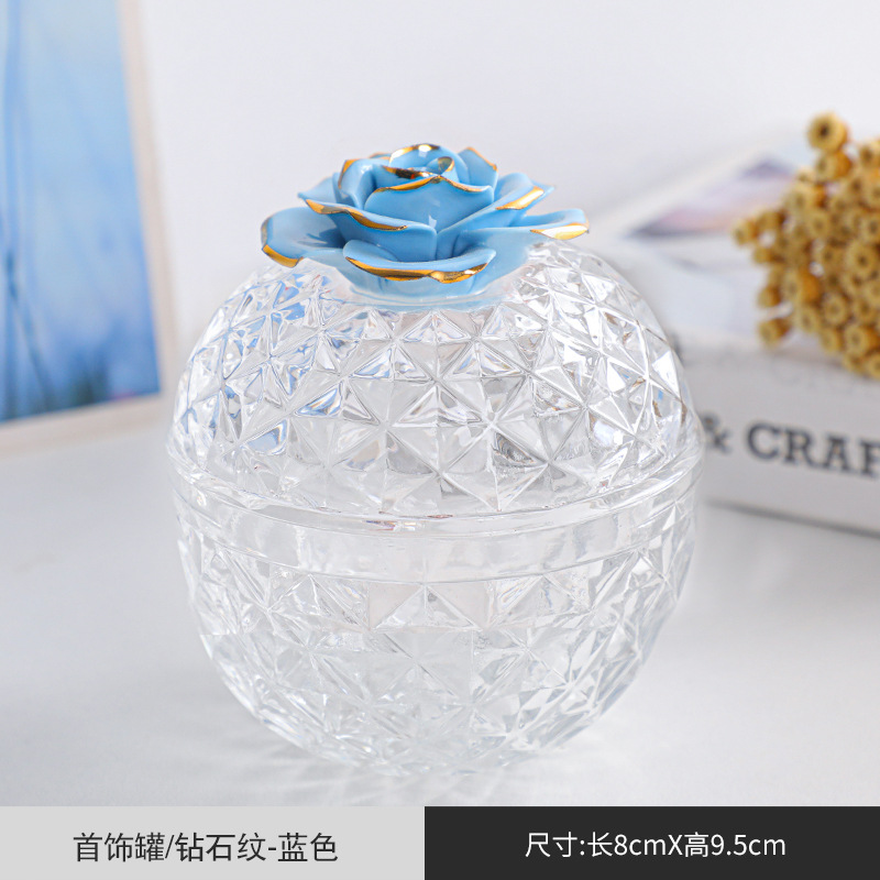 Patrón de diamante rosa (azul)