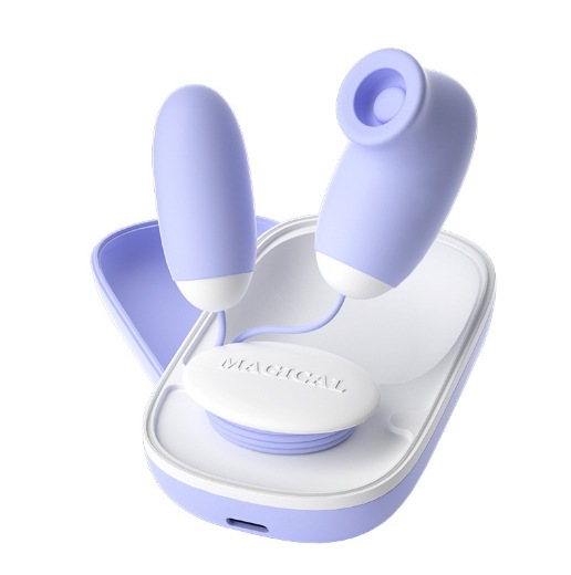 Student Magic Box External Suction Internal Shock Egg Jumping Egg Portable Storage Adult Toy Products Wholesale