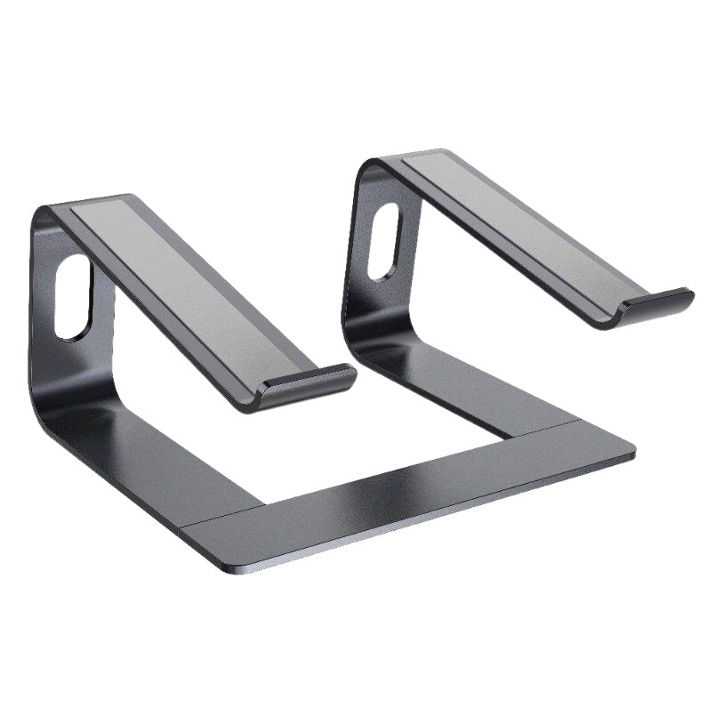 Soporte de computadora portátil soporte vertical de aleación de aluminio base de enfriamiento portátil aumento de almacenamiento soporte Perezoso