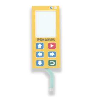 PVC测试仪薄膜开关  LED灯薄膜开关