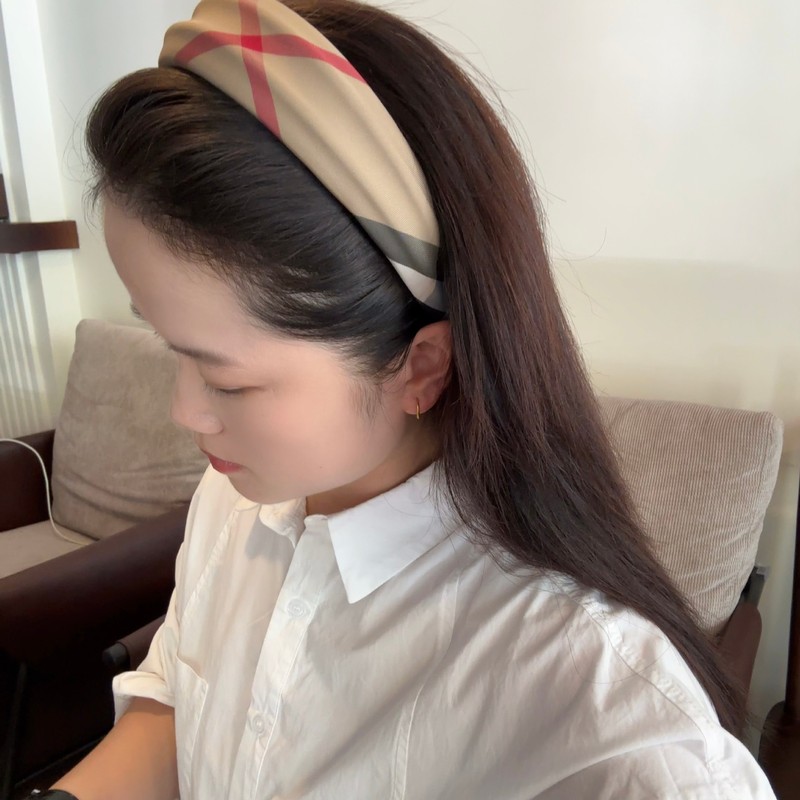 韩国百搭异形高颅顶发箍小香风压发发卡洗脸外出休闲发卡宽版头箍|undefined