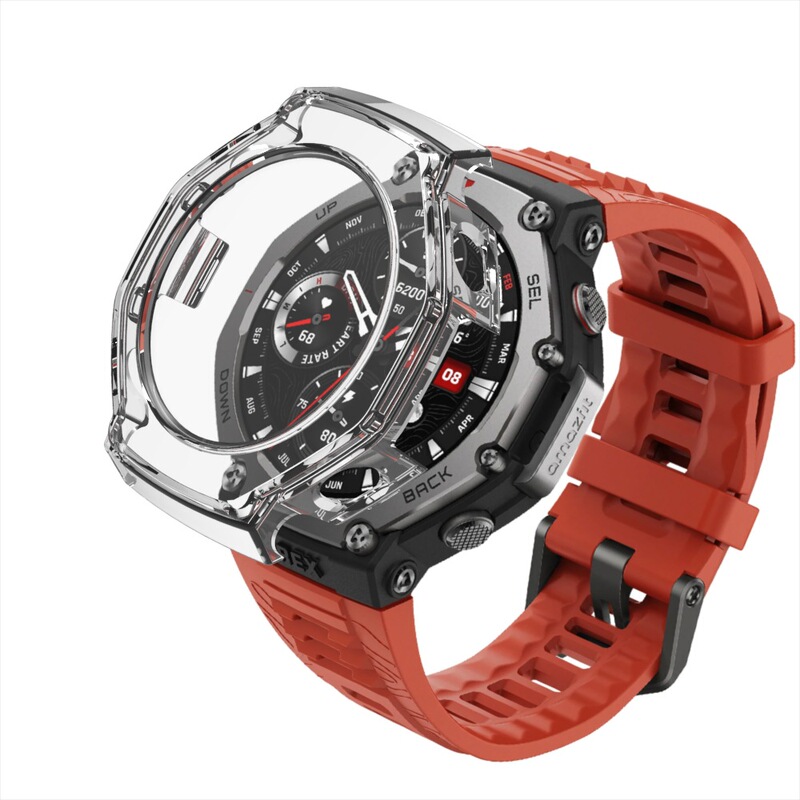 For Huami Amazfit T-REX3 Case Film Integrated Protective Shell Huami REX3 Leap Me Protective Case