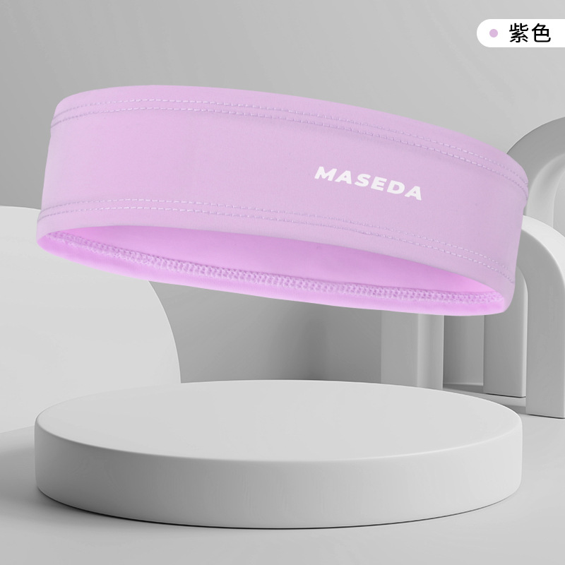 Nueva banda deportiva de yoga sudor absorción turbante mujer correr bádminton anti-transpirante fitness salto de cuerda guía sudor antitranspirante banda para el cabello