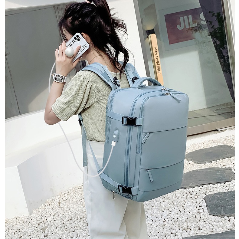 Transfronteriza de Las Mujeres mochila de gran capacidad de moda de estilo Coreano impermeable bolsa de almacenamiento de la momia estudiante de la escuela secundaria bolsa de viaje