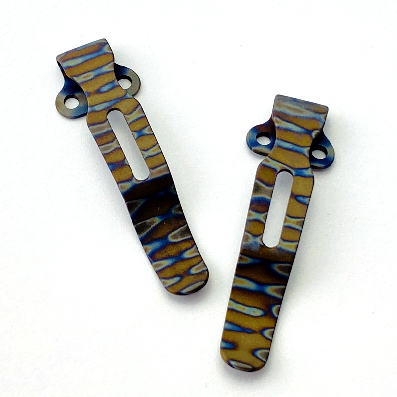 Benchmade蝴蝶535背夾 鈦合金口袋夾 Bugout 蝴蝶原廠背夾鈦合金