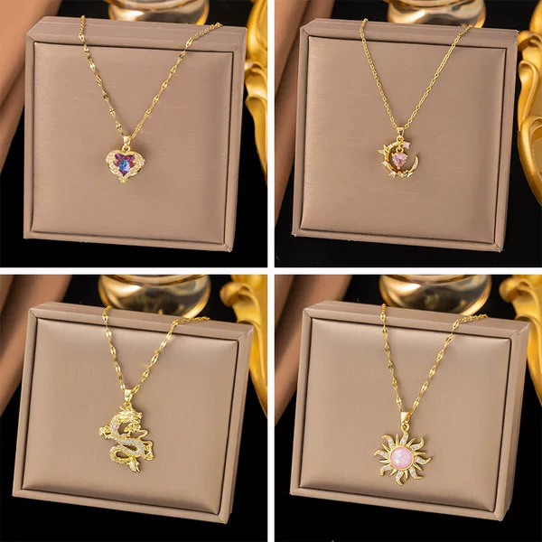 Korean Style Fashion New Small Waist Clavicle Chain Light Luxury Niche Necklace Women's Elegant Temperament Versatile Neck Necklace Necklace