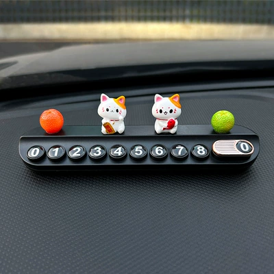 Number Plate, Mobile Phone Temporary: Nömrəli dayanma kartı - wealth-and-treasure-fish-every-year-2-half-peel-oranges-beige-aromatherapy-license-plate-2-full-peel-green-and-yellow-oranges-black-aromatherapy-license-plate