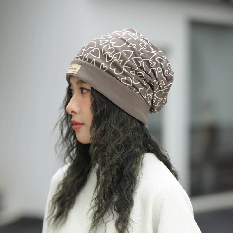 Осенне-зимняя утолщенная плюшевая шапка на флисовой подкладке, Женская универсальная холодная шапка в Корейском стиле, теплая шапка Baotou, новая уличная мода для велоспорта