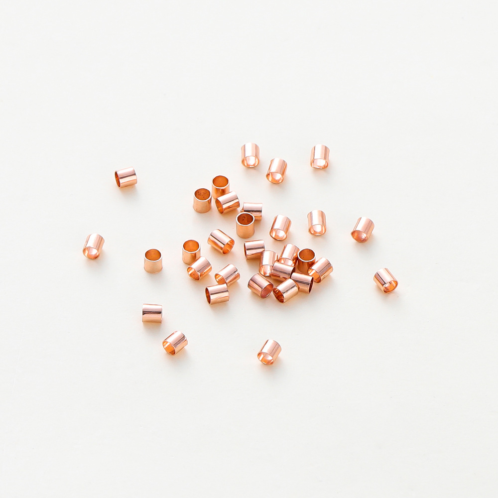 Oro real chapado en oro rosa