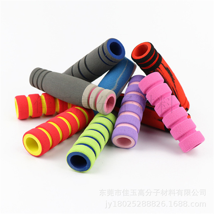 批发nbr橡胶手柄套 健身器材摩托车自行车泡棉套管EVA磨面手把套