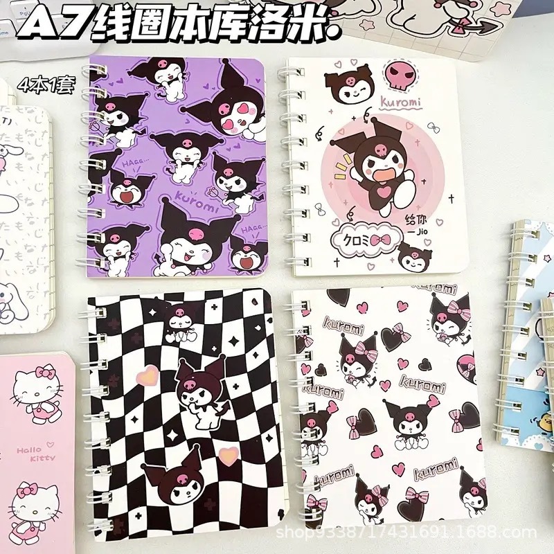 【厂家直供】A7线圈本简约ins风卡通系列记事本小学生少女心高颜|undefined