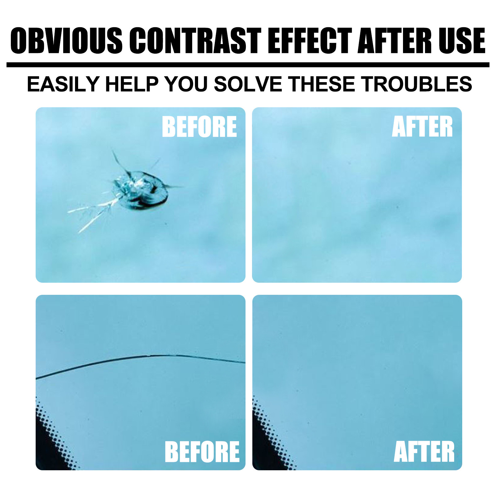 windshield crack repair car windshield repair adhesive liquid glass crack liquid