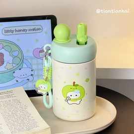 网红可爱水杯大容量校园学生杯高颜值ins便携卡通水杯外出必备