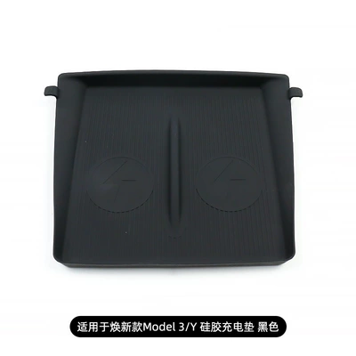 Console Storage Box, Armrest — Car storage bag/box - new-mym3-charging-pad-black