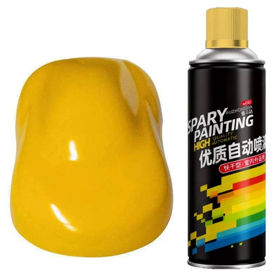 Paint, Whole Box, Source Wholesale, Avtomobil boyası - 25-medium-yellow-450mlbottle-spray-paint