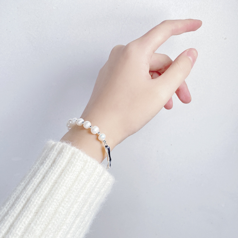 Fashion Geometric Sterling Silver Plating Bracelets 1 Piece