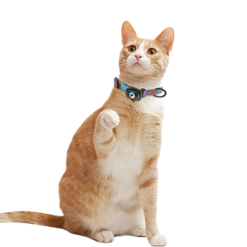 4G GPS pet locator tracker anti-loss device supports one-key pet search in and out of the electronic fence alarm