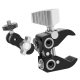 Wholesale C- shaped crab clamp desktop fixed metal strong clamp universal strange hand magic arm bracket photography accessories