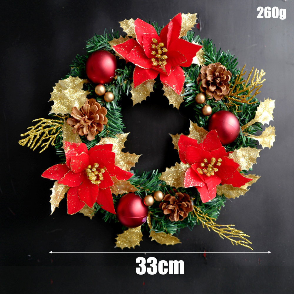 30CM tres guirnaldas de cártamo