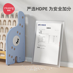 Manlong children's bookshelf baby picture book shelf floor-standing bookcase storage rack toy small household two-in-one storage cabinet