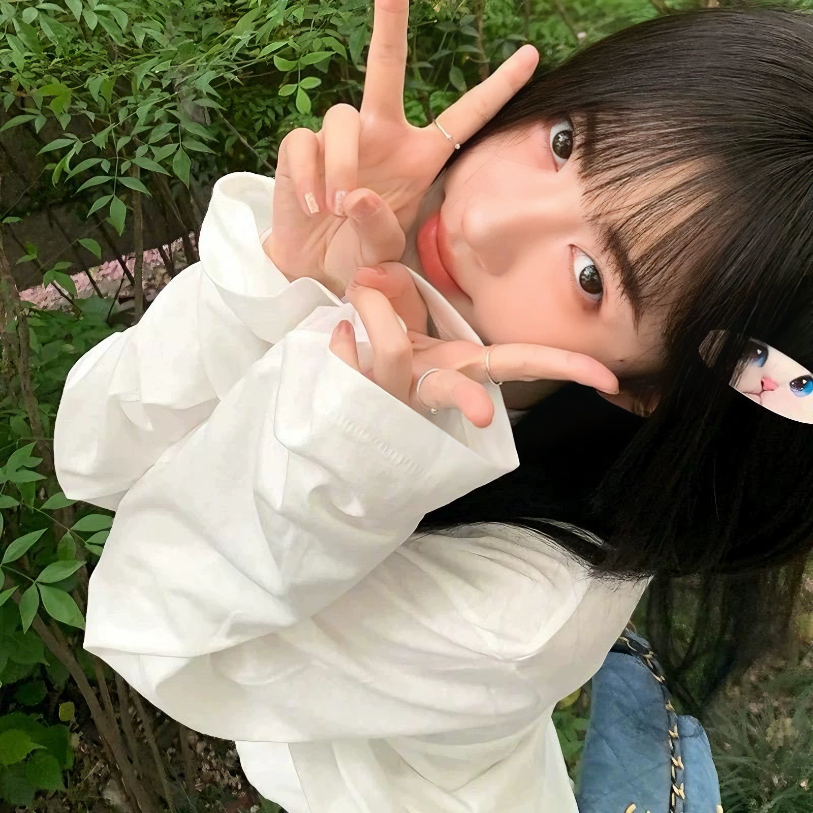 Клип для волос в стиле Ju Jingyi с котиком yk2, женский аксессуар для волос 2025 новый горячий стиль, боковые челки, зажим для волос
