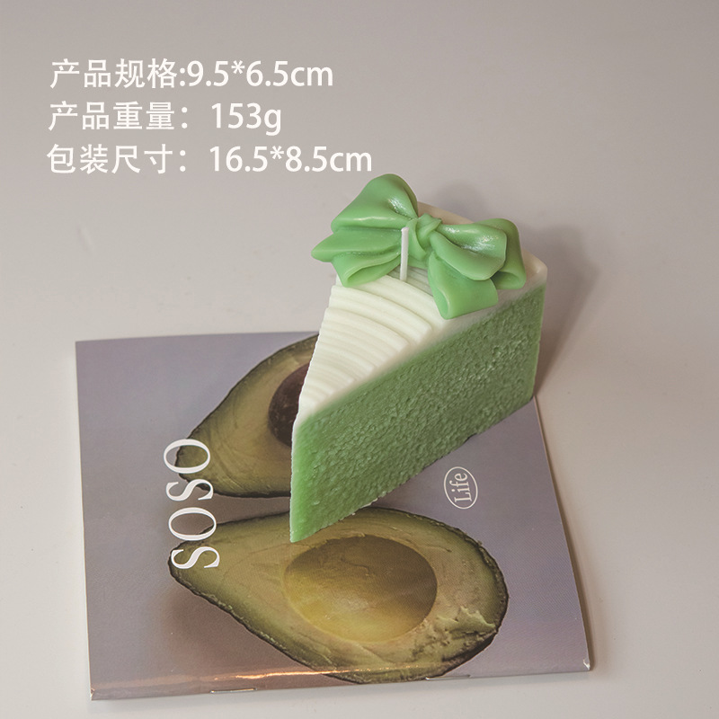 Torta de explosión transfronteriza vela de estilo de cera de incienso vela de decoración venta al por mayor dulce lindo venta en caliente