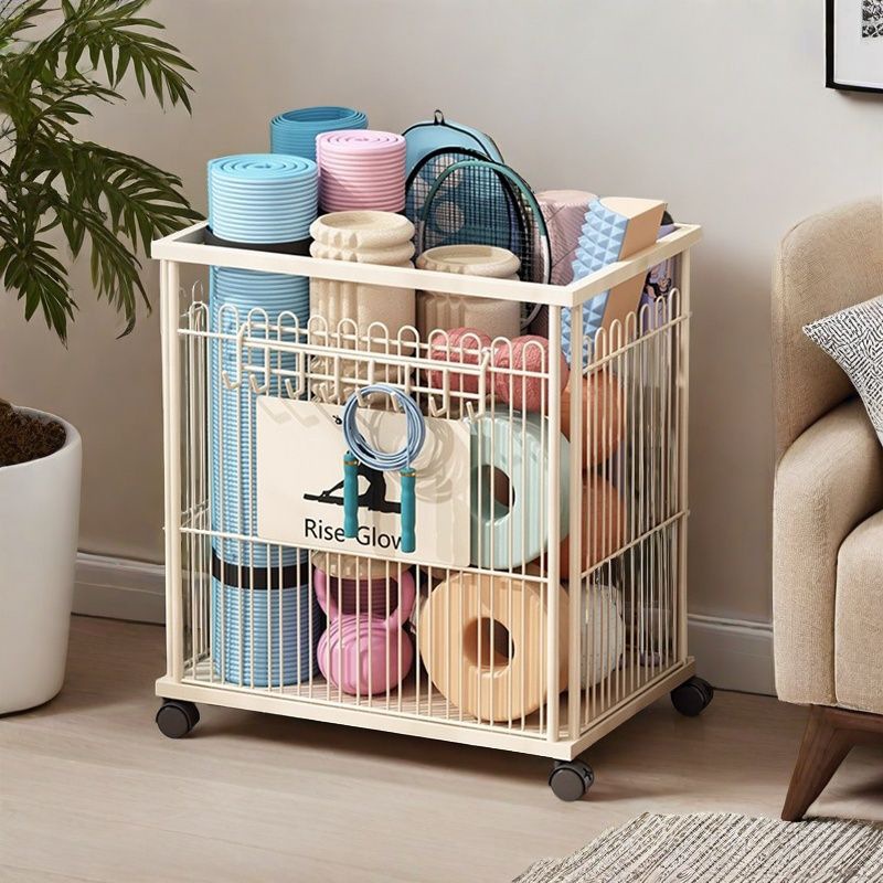 Basketball, Badminton Racket, Dumbbell, Tool, Gap Storage Rack, Yoga Mat Storage Basket, Fitness Equipment Storage Rack