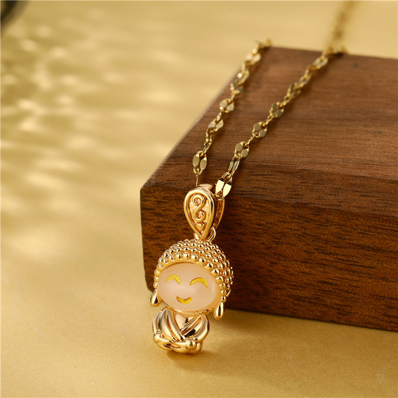 Cute necklace stainless steel
