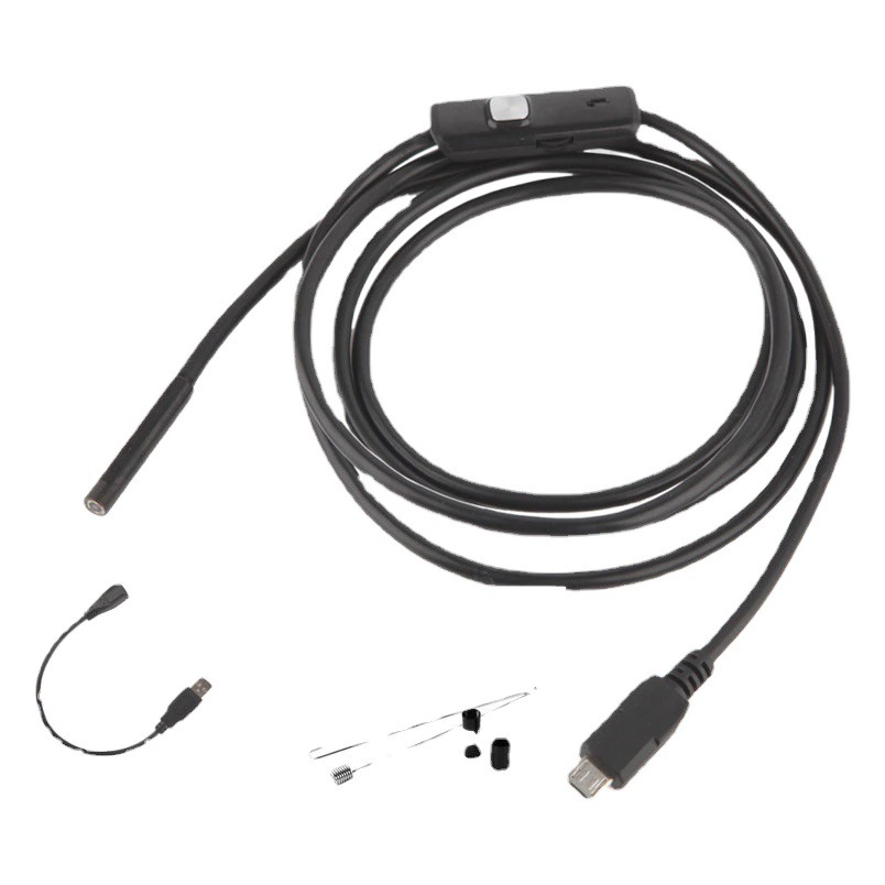 Прямые поставки с завода: эндоскоп для мобильных телефонов Android 5.5мм/7мм, USB-камера для промышленных трубопроводов и авторемонта, широкоугольная