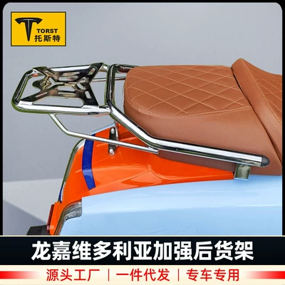 Suitable for Longjia Victoria 150/300/150si modified new rear backrest rear tailstock shelf accessories