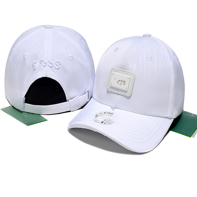 Boom de alta calidad Jefe de regalo de algodón masculino y femenino al aire libre versátil sombrero de protección solar letras en relieve gorra de lengua de pato