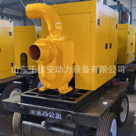 千伏安柴油可移动防汛排涝泵车大流量多级高压自吸泵大型水泵机组