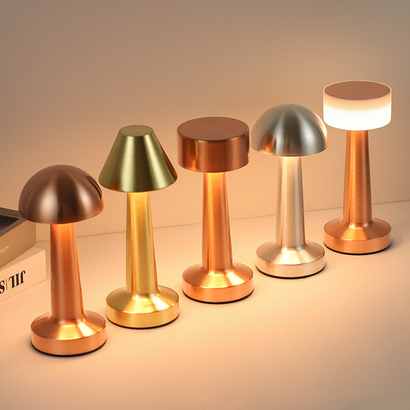 Regalos creativos Estrellas Luna Luz de noche Touch Tricolor Charge Atmosphere Light Dormitory Birthday Gift Light Night