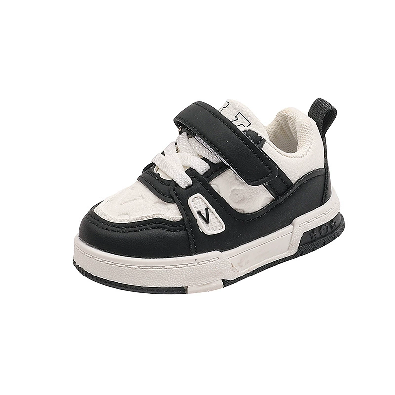 Children's demi-season white shoes, footwear, sneakers for men and women, sports shoes girl's, soft sole, autumn