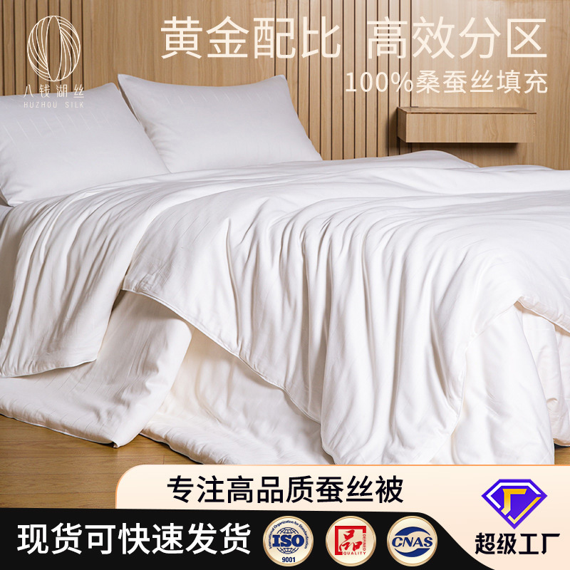 Silkworm Queen 100 Mulberry Silk Cotton Quilt Core Mother Quilt Quilt Class a Silk Quilt Summer Cool Quilt Air Conditioning Quilt Summer Quilt