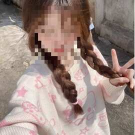 秋壳超好看感卡通凯蒂猫印花毛衣女秋冬季宽松慵懒风针织外套