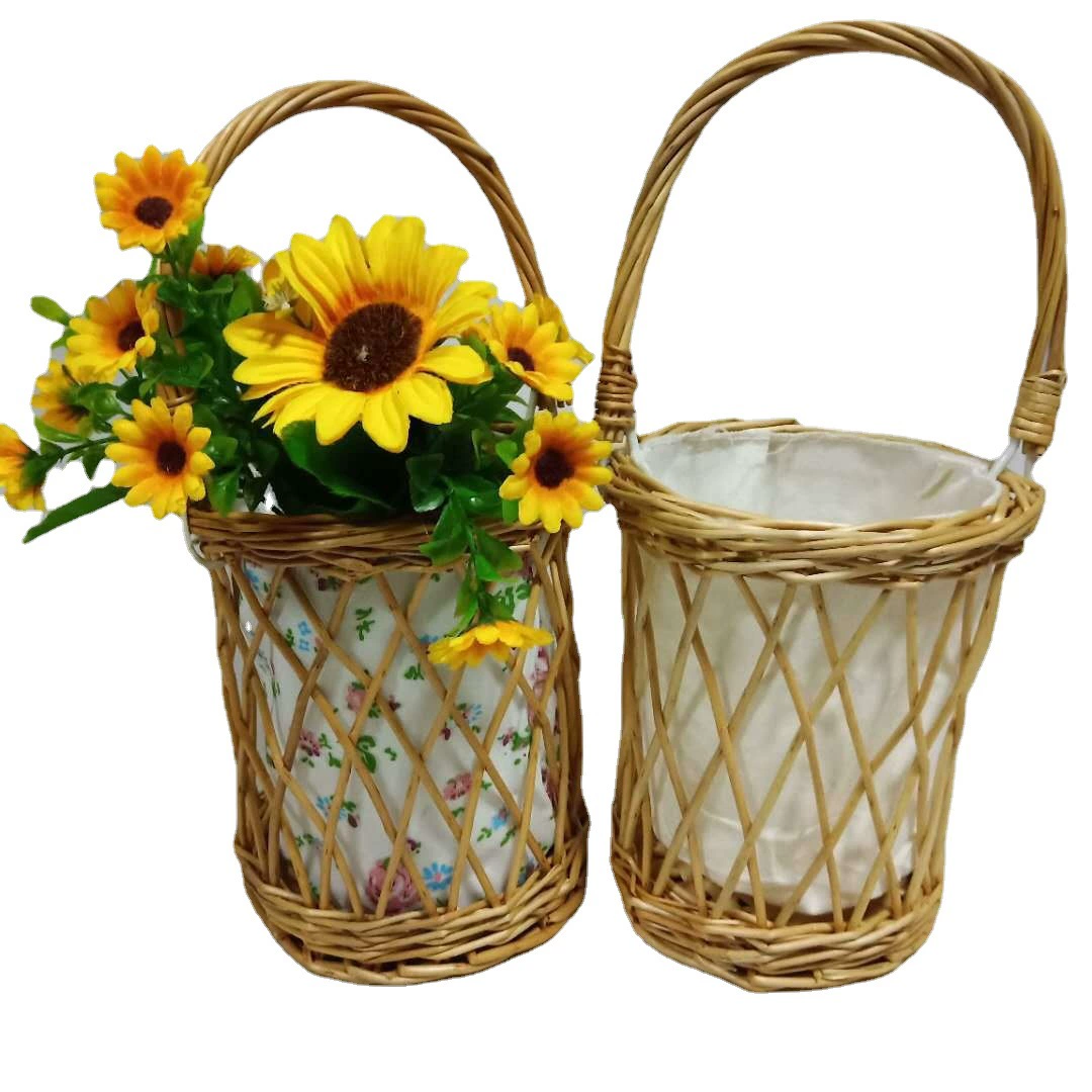 Handheld basket, woven decorations indoor, wholesale