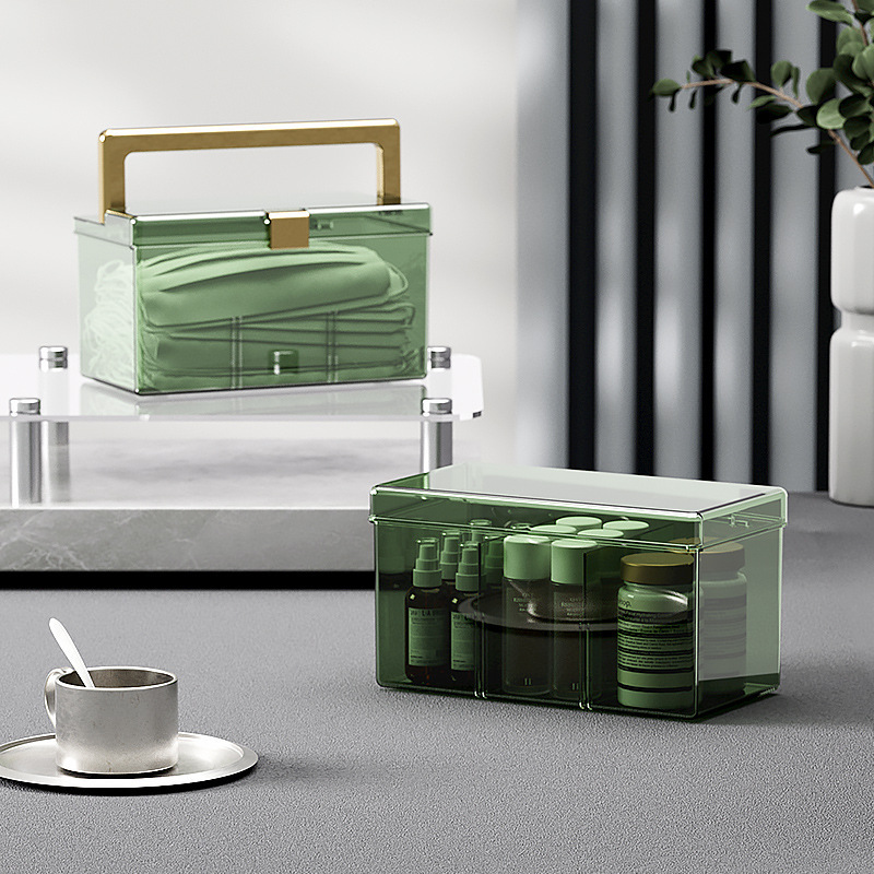 Mask Storage Box, Large-Capacity Transparent Medicine Box, Family-Sized, Student Dormitory, Satchel Portable Medicine Box, Household Medicine Box Mask Storage Box, Large-Capacity Transparent Medicine Box, Family-Sized, Student Dormitory, Satchel Portable Medicine Box, Household Medicine Box