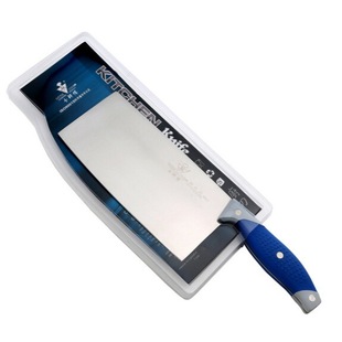 In stock supply double bubble shell packaging stainless steel Bone cutter kitchen knife vegetable cutting utensils chopping knife kitchen knife