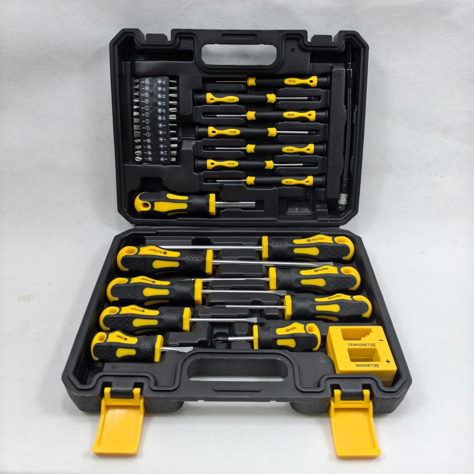 Amazon neutral venta caliente 43 piezas conjunto de mango pagoda soplado caja de herramientas de destornillador conjunto temu productos de venta caliente