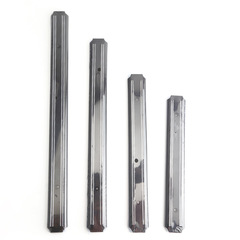 Kitchen supplies rack magnet knife holder Stainless steel household magnetic knife holder Perforated wall-mounted magnetic knife holder