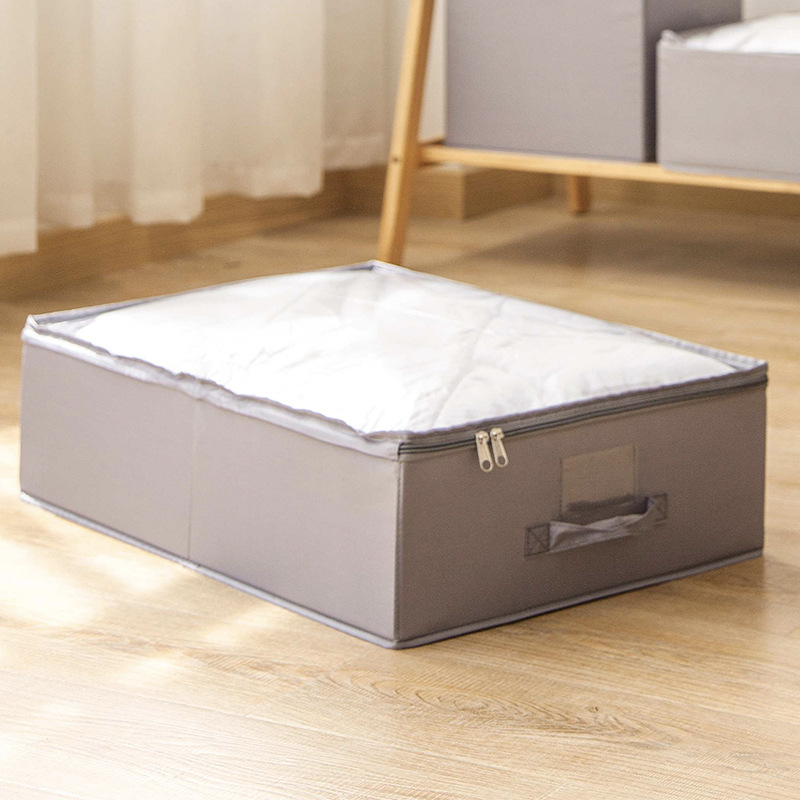 Bolsa de almacenamiento para edredones, armario de almacenamiento, caja de almacenamiento plegable, almacenamiento transfronterizo, multifunción portátil debajo de la cama