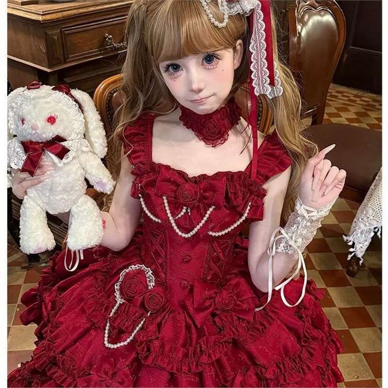 现货洛丽塔裙子lolita巴巴露亚jsk礼服连衣裙优雅Lolitacos公主|undefined