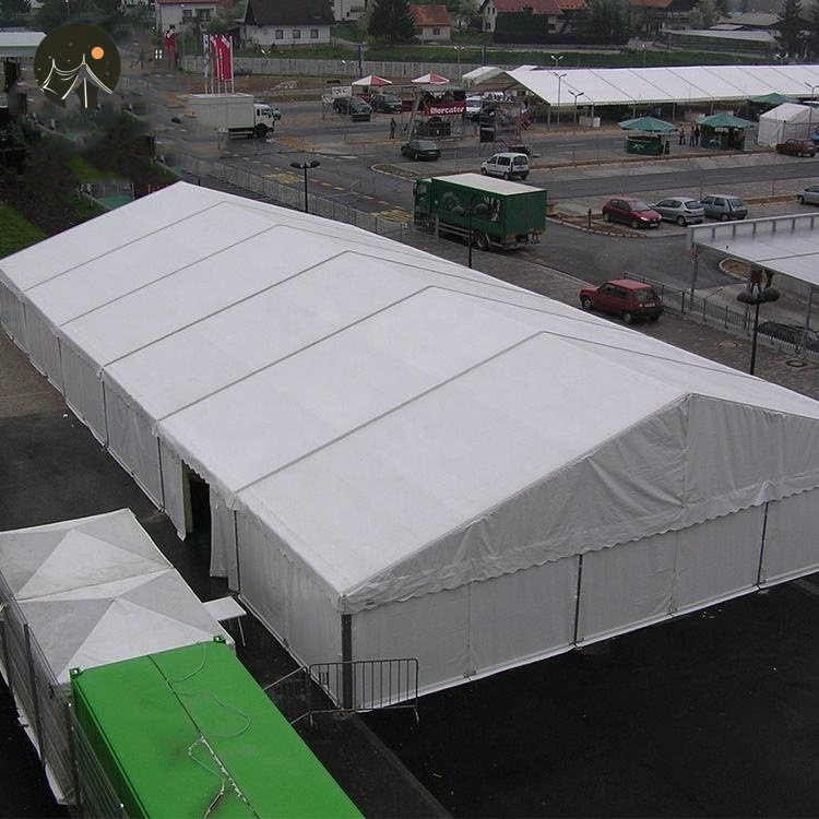 Muye tienda de aleación de aluminio al aire libre tienda de boda tienda industrial simple gran tienda de exhibición de almacenamiento