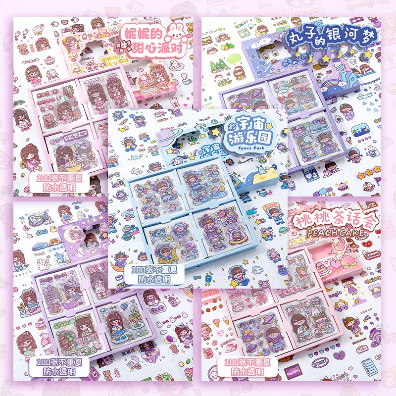 Children's sticker, set, stickers, Birthday gift, scheduler
